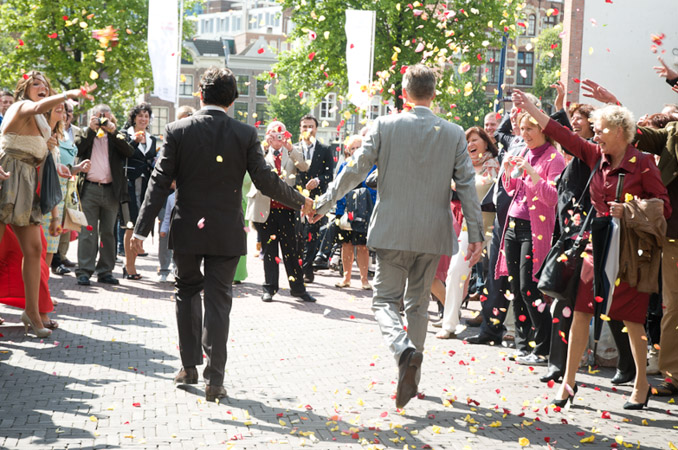 Reportage: Een Amsterdamse bruiloft